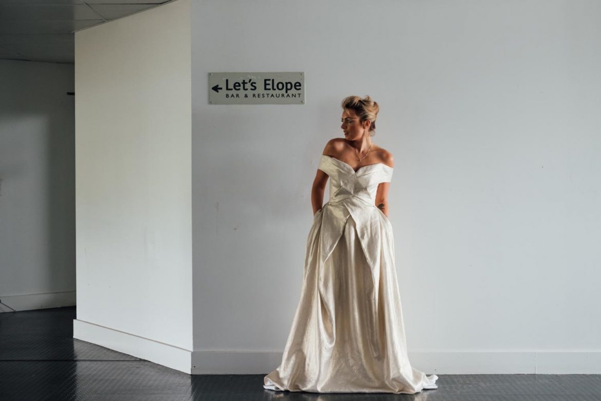 eco wedding dress