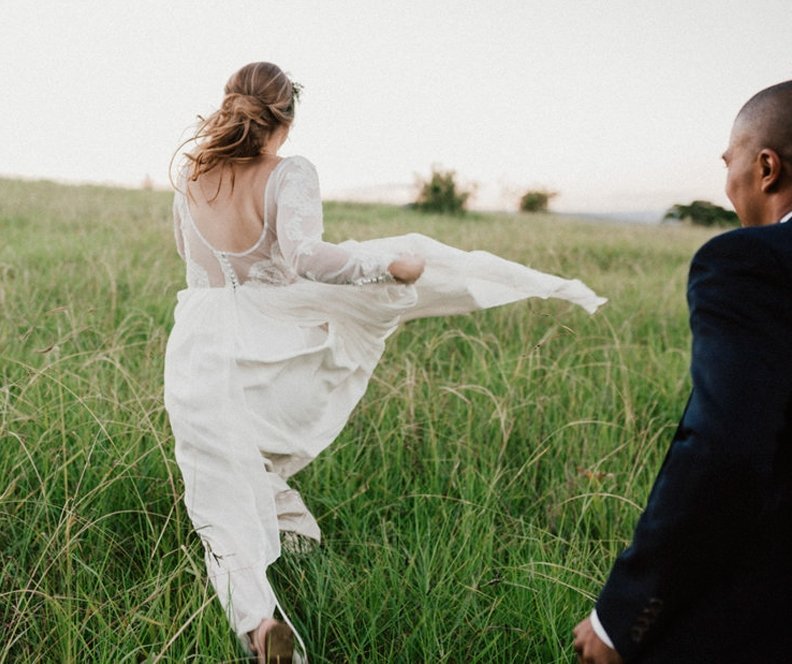 Eco bridal designer Pearl Button Bridal