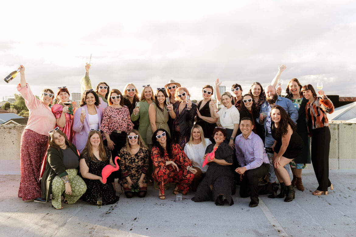 A group of Australian celebrants from The Celebrant Society - Photo by Nikki McCrone Photography